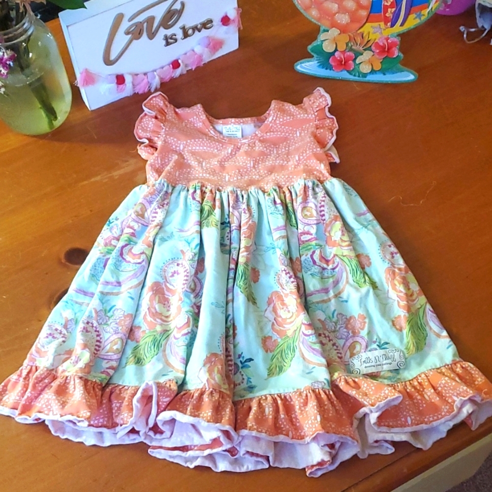 Adorable Frills N Fluff Designer Dress size 3T